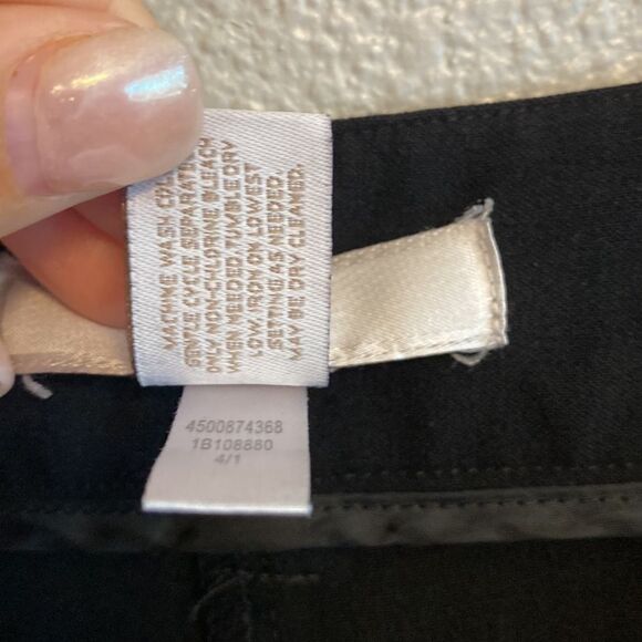 Chicos - black dress slacks- Chico’s size 3short (16short) - Picture 6 of 7